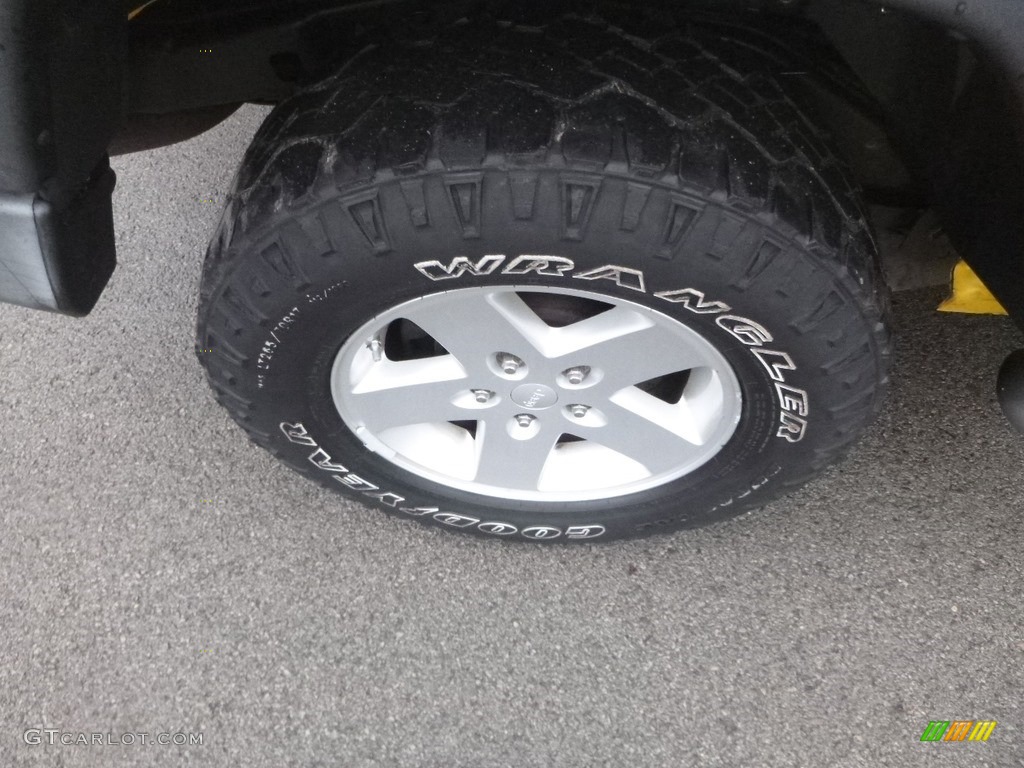 2008 Wrangler Unlimited X 4x4 - Detonator Yellow / Dark Slate Gray/Med Slate Gray photo #9