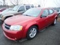 2008 Inferno Red Crystal Pearl Dodge Avenger SXT #131203730