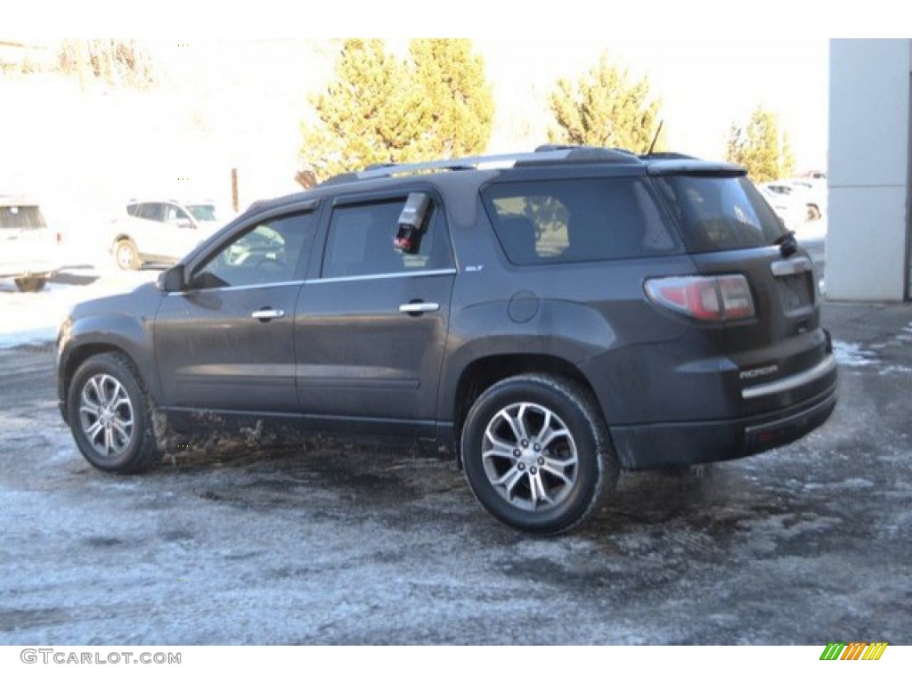 2014 Acadia SLT AWD - Iridium Metallic / Ebony photo #4