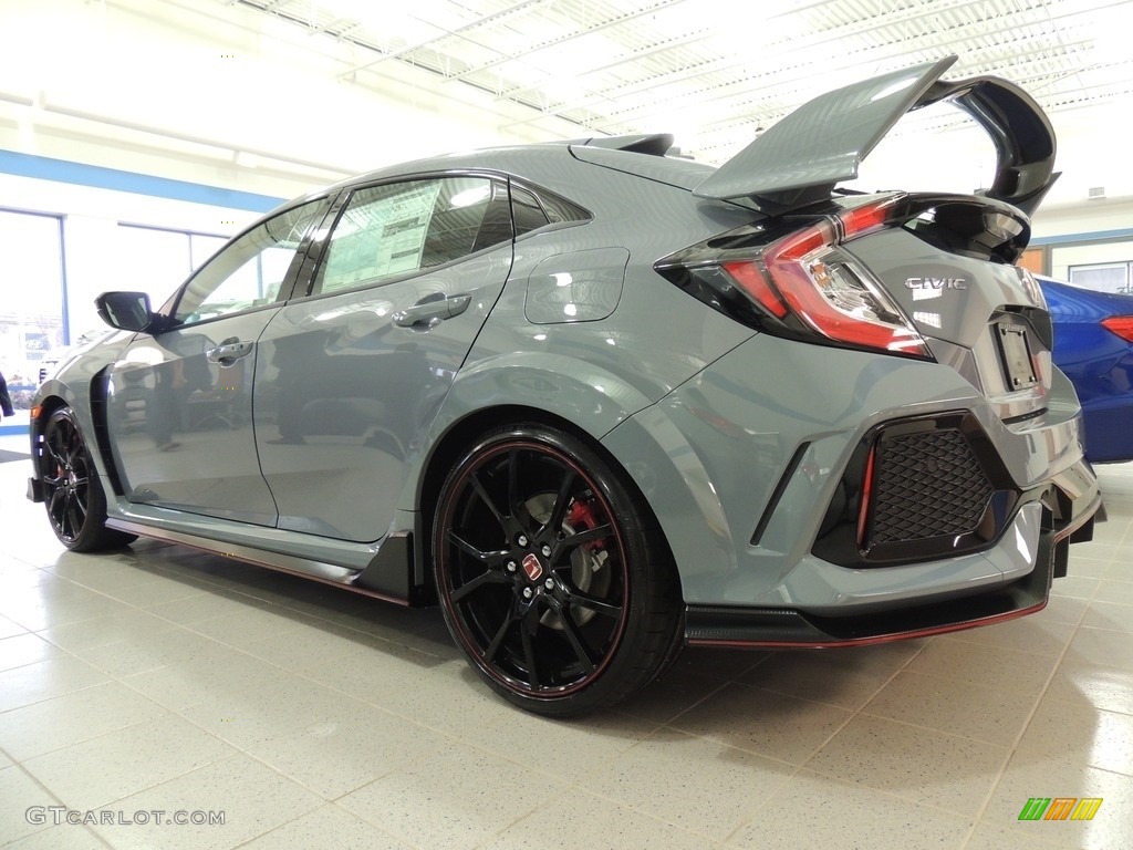 2019 Civic Type R - Sonic Gray Pearl / Black/Red photo #8