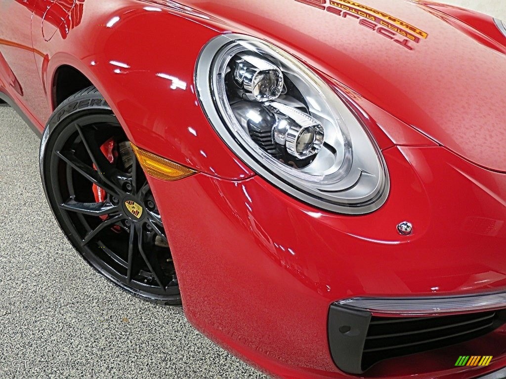 2017 911 Targa 4S - Guards Red / Black photo #10