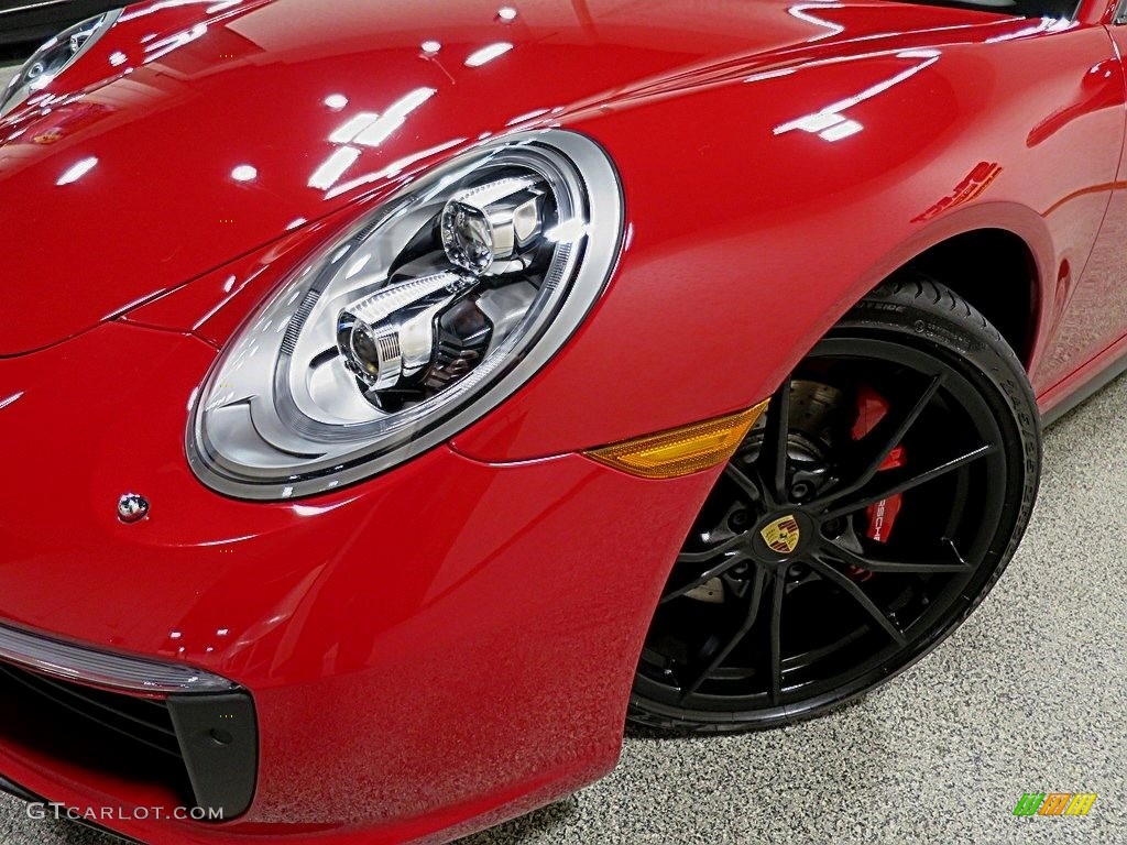 2017 911 Targa 4S - Guards Red / Black photo #11