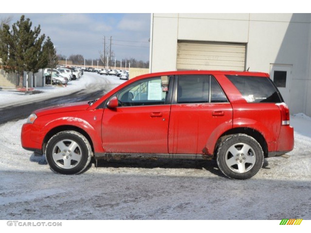 2007 VUE V6 AWD - Chili Pepper Red / Tan photo #3