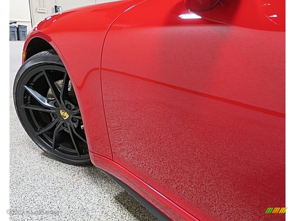 2017 911 Targa 4S - Guards Red / Black photo #12