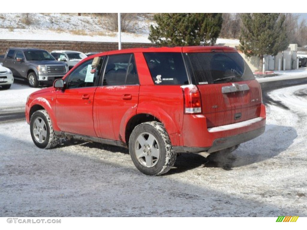 2007 VUE V6 AWD - Chili Pepper Red / Tan photo #4