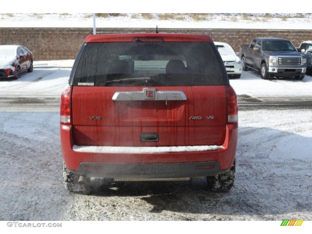 2007 VUE V6 AWD - Chili Pepper Red / Tan photo #5