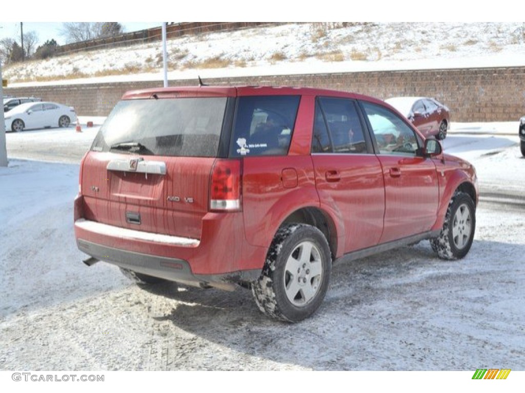 2007 VUE V6 AWD - Chili Pepper Red / Tan photo #6
