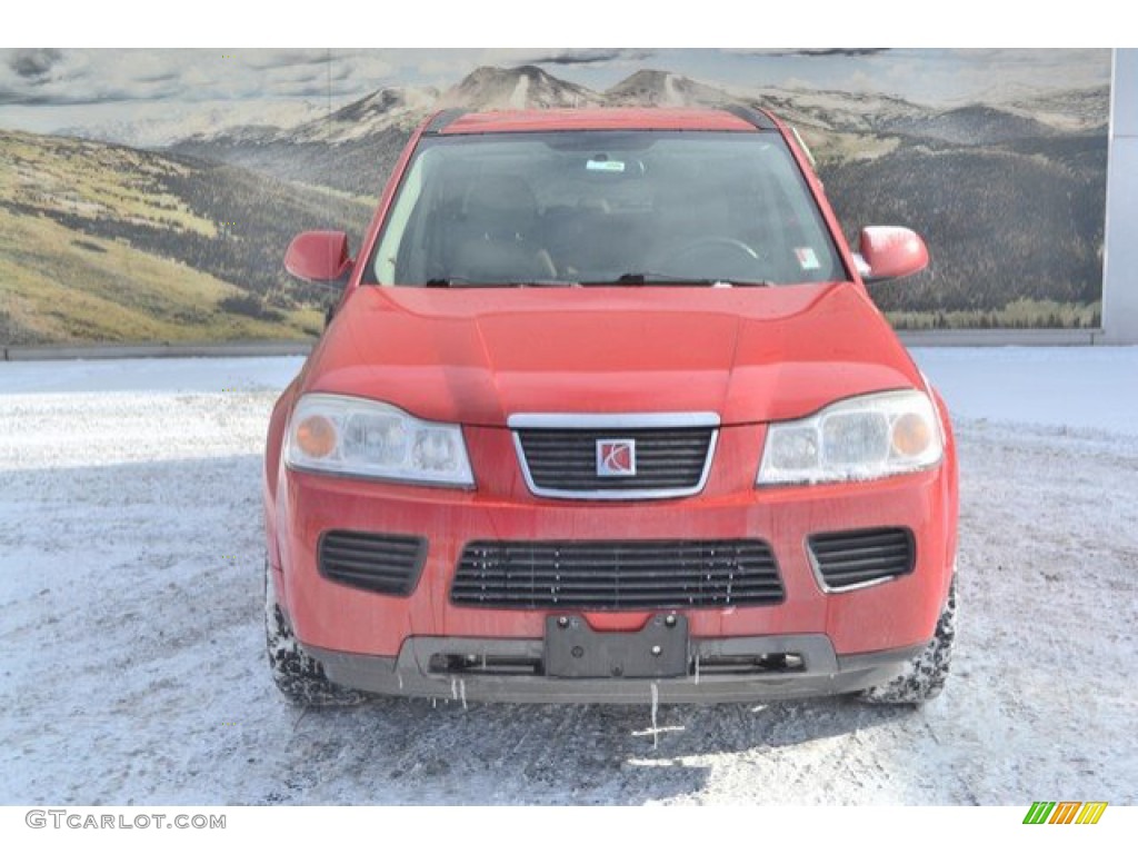 2007 VUE V6 AWD - Chili Pepper Red / Tan photo #8