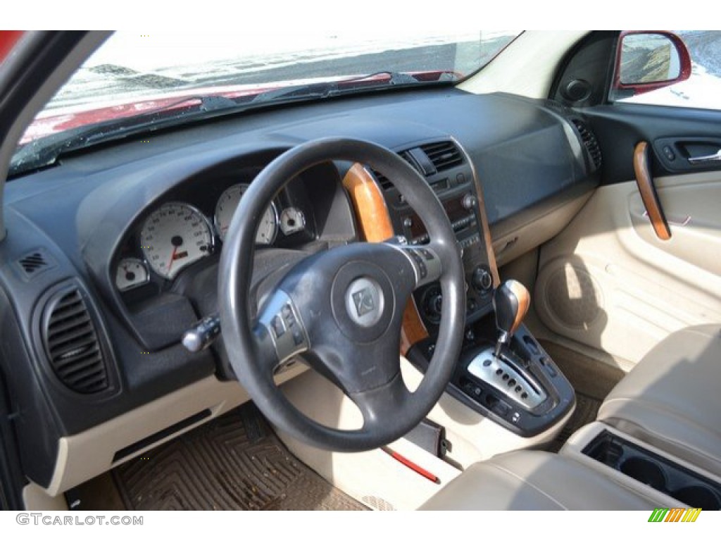 2007 VUE V6 AWD - Chili Pepper Red / Tan photo #10