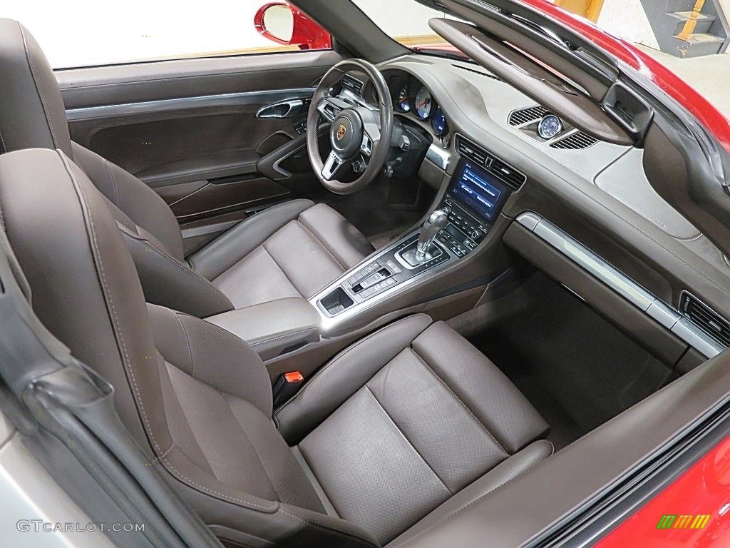 2017 911 Targa 4S - Guards Red / Black photo #18