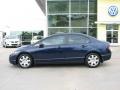 2006 Royal Blue Pearl Honda Civic LX Sedan  photo #2