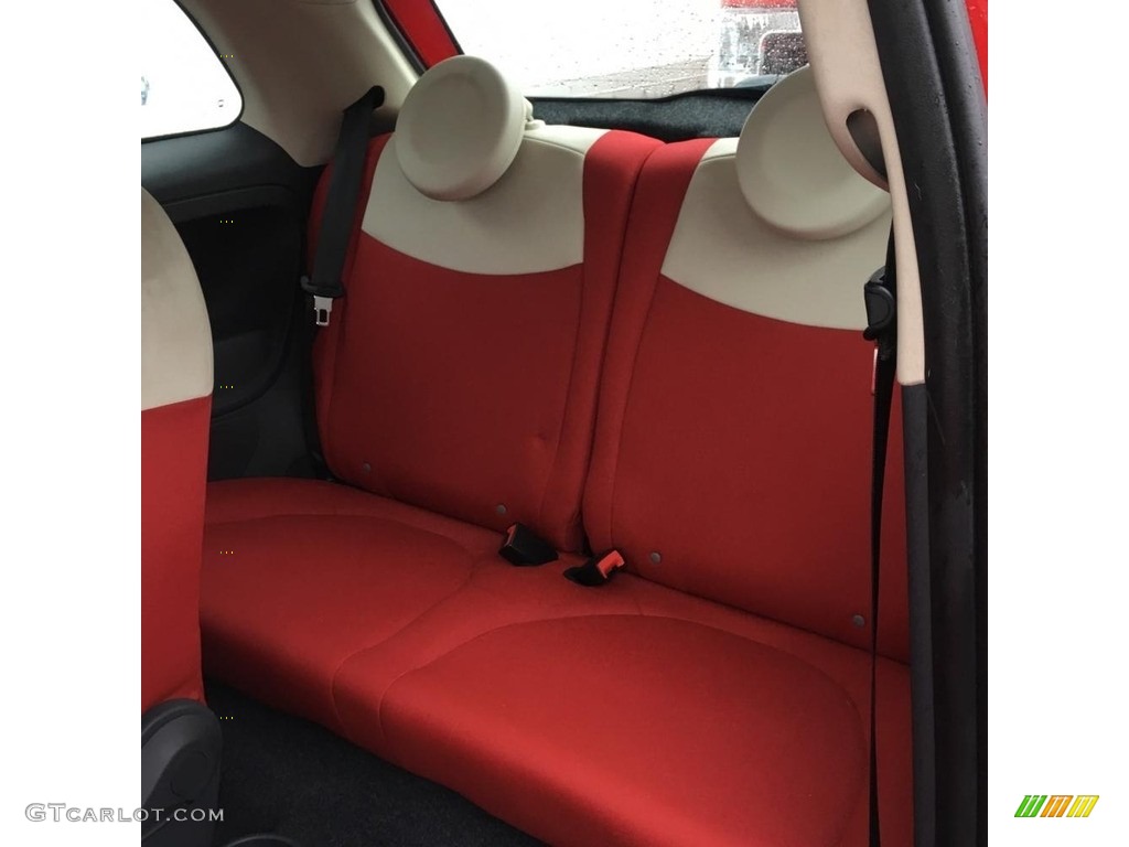 2013 500 Pop - Rosso (Red) / Rosso/Avorio (Red/Ivory) photo #10