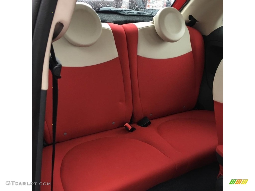 2013 500 Pop - Rosso (Red) / Rosso/Avorio (Red/Ivory) photo #11