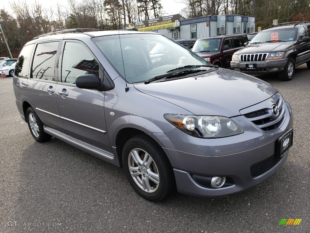 2005 MPV LX - Sunlight Silver Metallic / Gray photo #3