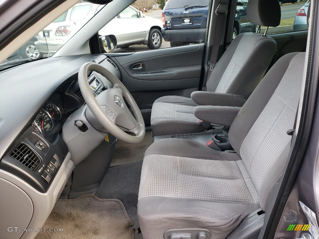 2005 MPV LX - Sunlight Silver Metallic / Gray photo #17