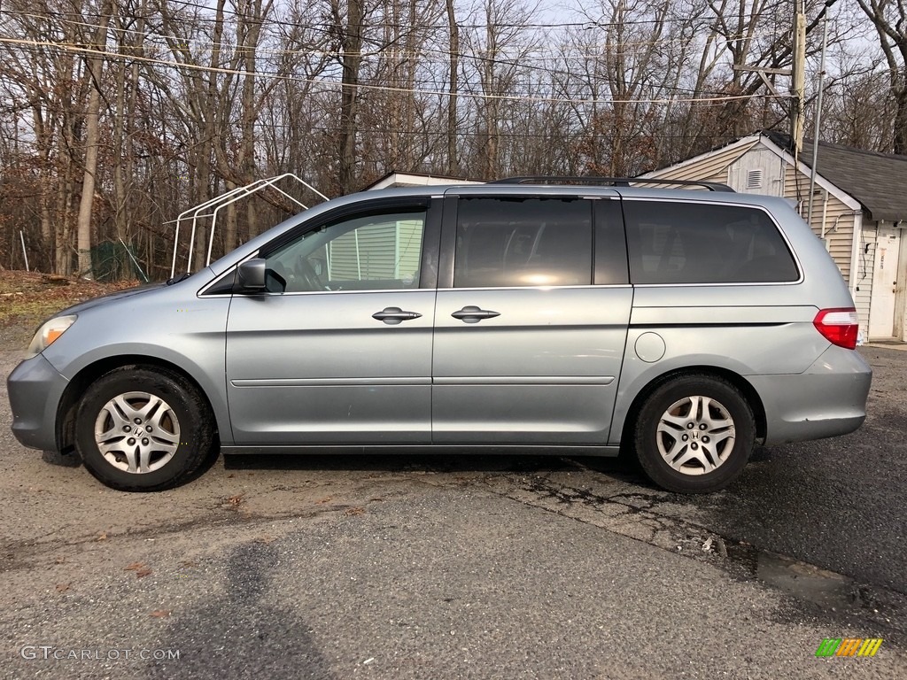 2007 Odyssey EX-L - Nimbus Gray Metallic / Gray photo #2