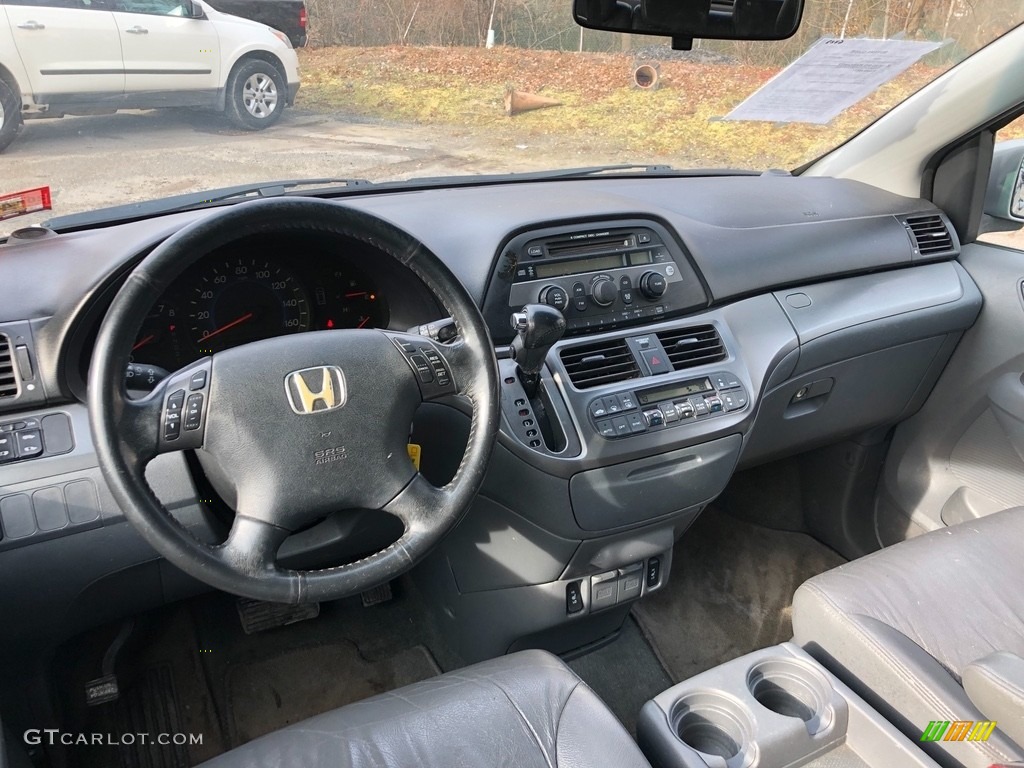 2007 Odyssey EX-L - Nimbus Gray Metallic / Gray photo #16