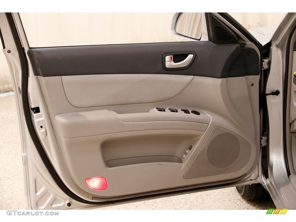 2008 Sonata GLS V6 - Bright Silver / Gray photo #4