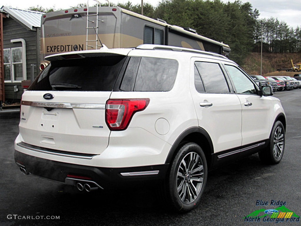 2019 Explorer Platinum 4WD - White Platinum / Medium Soft Ceramic photo #6