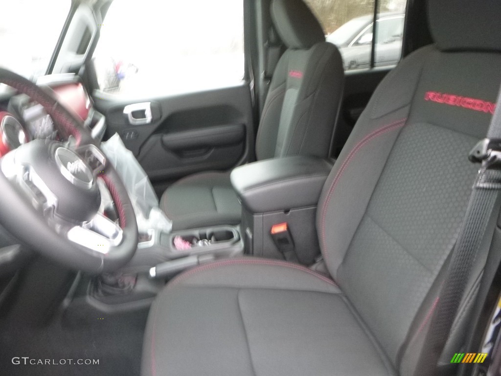 2019 Jeep Wrangler Unlimited Rubicon 4x4 Front Seat Photo #131213807