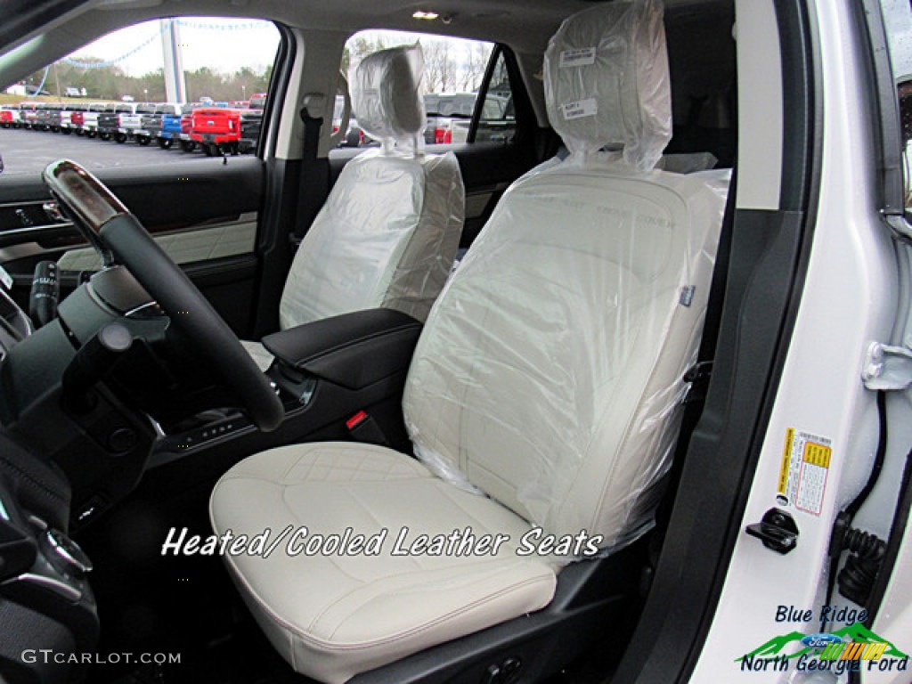 2019 Explorer Platinum 4WD - White Platinum / Medium Soft Ceramic photo #10