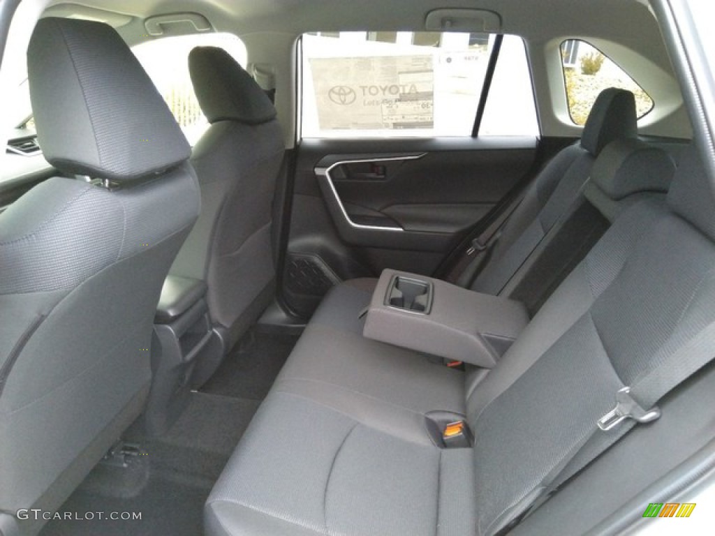 Black Interior 2019 Toyota RAV4 LE AWD Photo #131214251