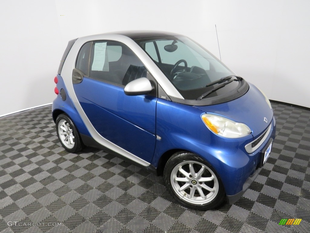 2009 fortwo passion coupe - Blue Metallic / Design Black photo #5