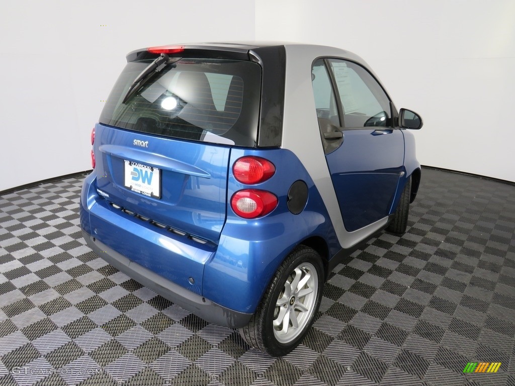 2009 fortwo passion coupe - Blue Metallic / Design Black photo #18