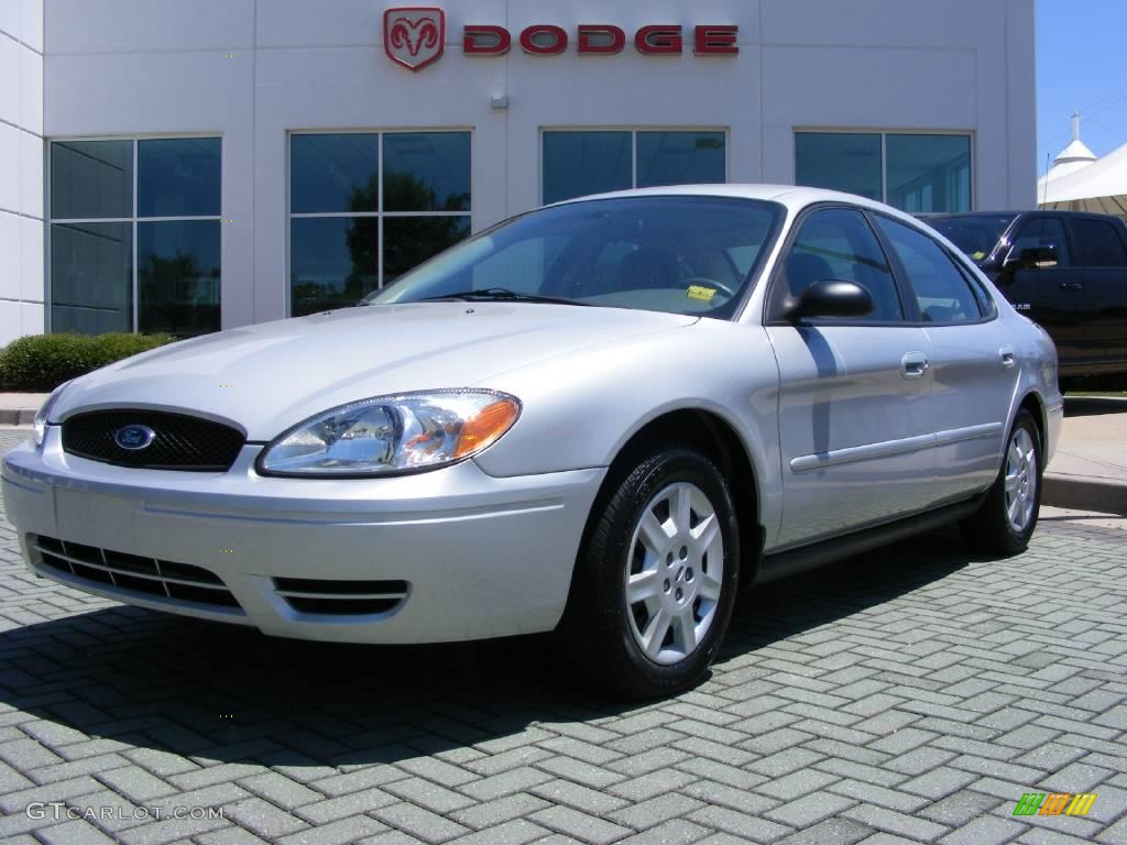 Silver Frost Metallic Ford Taurus