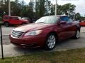 2012 Deep Cherry Red Crystal Pearl Coat Chrysler 200 Touring Convertible #131203835