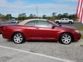 2012 Deep Cherry Red Crystal Pearl Coat Chrysler 200 Touring Convertible  photo #6