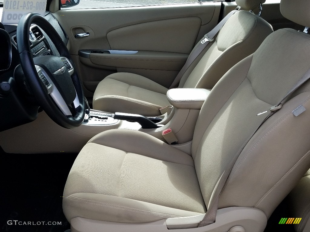 2012 200 Touring Convertible - Deep Cherry Red Crystal Pearl Coat / Black/Light Frost photo #9