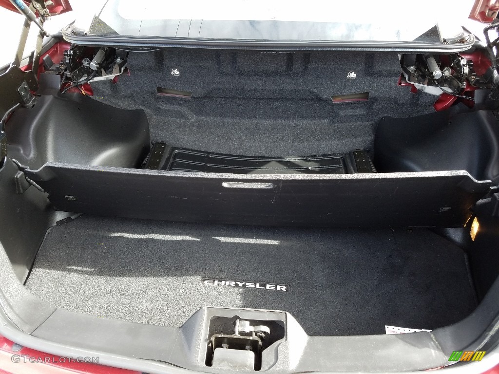 2012 200 Touring Convertible - Deep Cherry Red Crystal Pearl Coat / Black/Light Frost photo #19