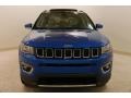 2018 Laser Blue Pearl Jeep Compass Limited 4x4  photo #2