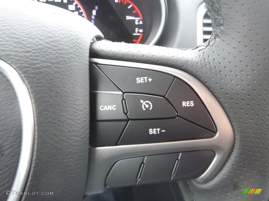 2019 Dodge Durango SXT AWD Black Steering Wheel Photo #131216393