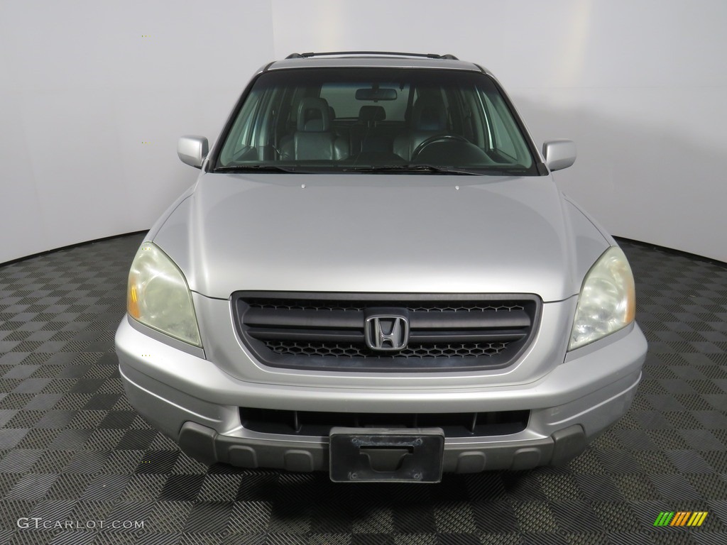 2005 Pilot EX-L 4WD - Billet Silver Metallic / Gray photo #6