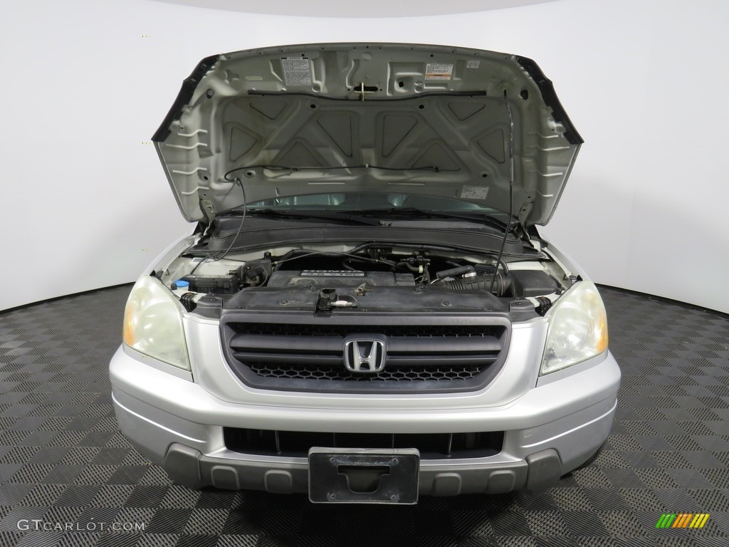 2005 Pilot EX-L 4WD - Billet Silver Metallic / Gray photo #7