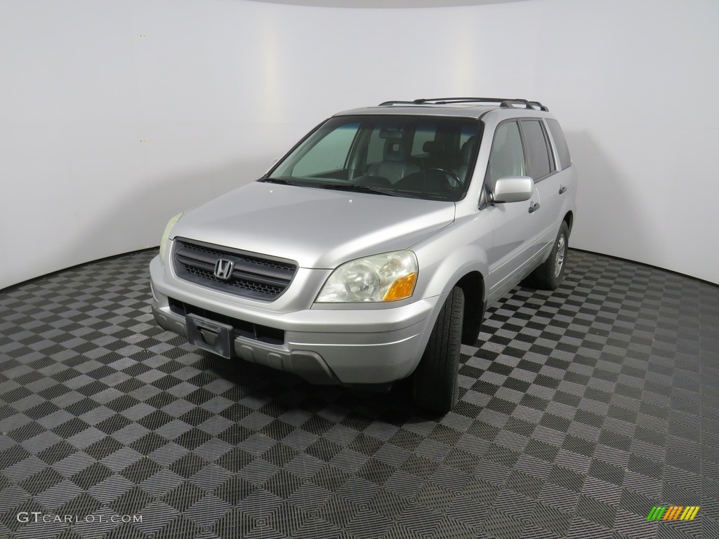 2005 Pilot EX-L 4WD - Billet Silver Metallic / Gray photo #9