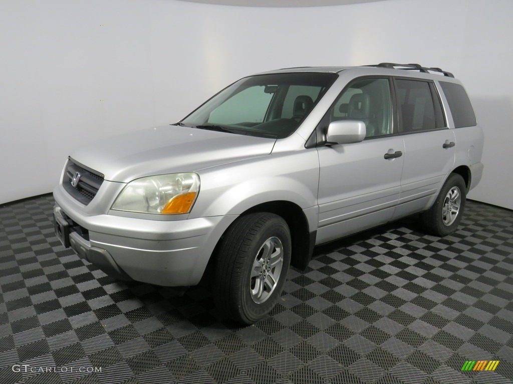 2005 Pilot EX-L 4WD - Billet Silver Metallic / Gray photo #10