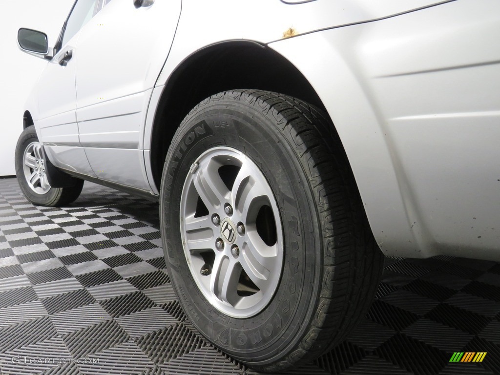 2005 Pilot EX-L 4WD - Billet Silver Metallic / Gray photo #12