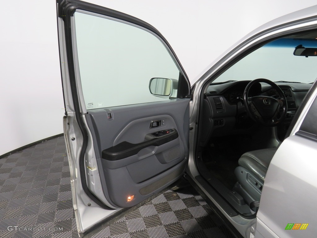 2005 Pilot EX-L 4WD - Billet Silver Metallic / Gray photo #31