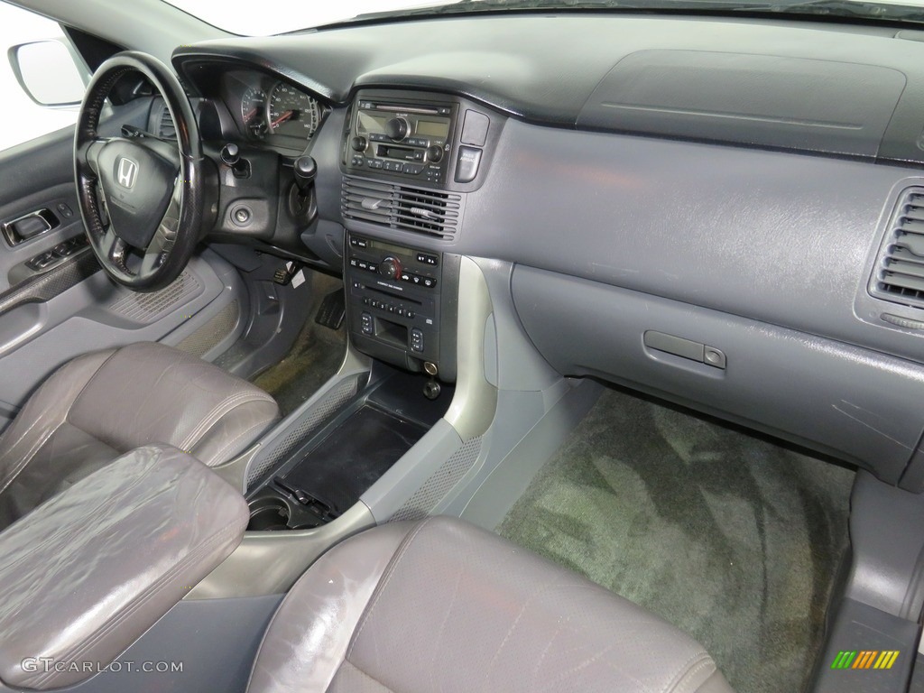 2005 Pilot EX-L 4WD - Billet Silver Metallic / Gray photo #43