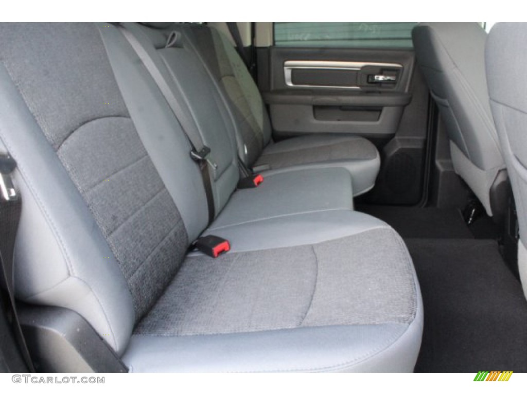 2017 1500 Big Horn Crew Cab - Granite Crystal Metallic / Black/Diesel Gray photo #22