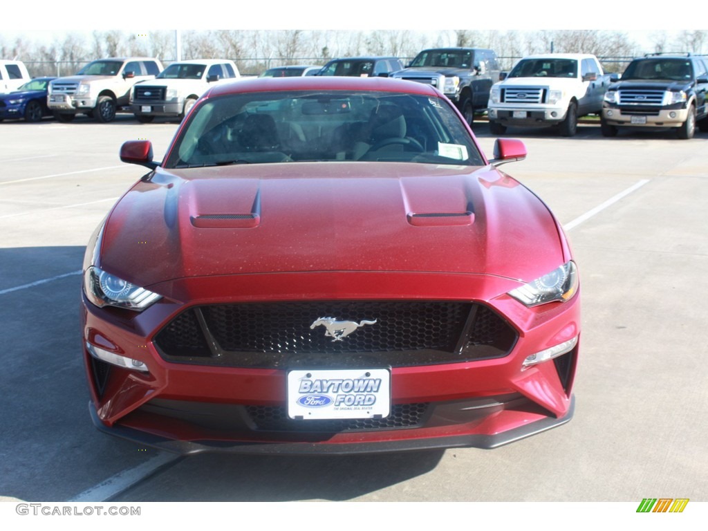 2018 Mustang GT Fastback - Ruby Red / Ebony photo #2