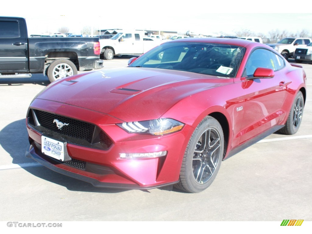 2018 Mustang GT Fastback - Ruby Red / Ebony photo #3