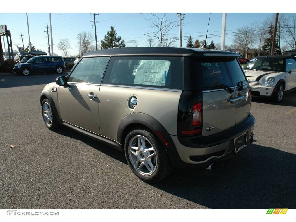 2008 Cooper S Clubman - Sparkling Silver Metallic / Punch Carbon Black photo #3
