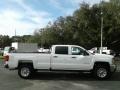Summit White - Silverado 3500HD Work Truck Crew Cab Photo No. 6