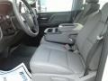 Dark Ash/Jet Black 2019 Chevrolet Silverado 3500HD Work Truck Crew Cab Interior Color