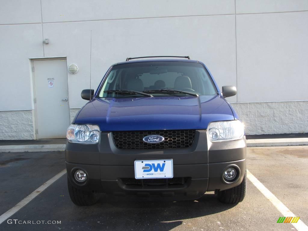 2006 Escape XLT V6 4WD - Sonic Blue Metallic / Medium/Dark Flint photo #3