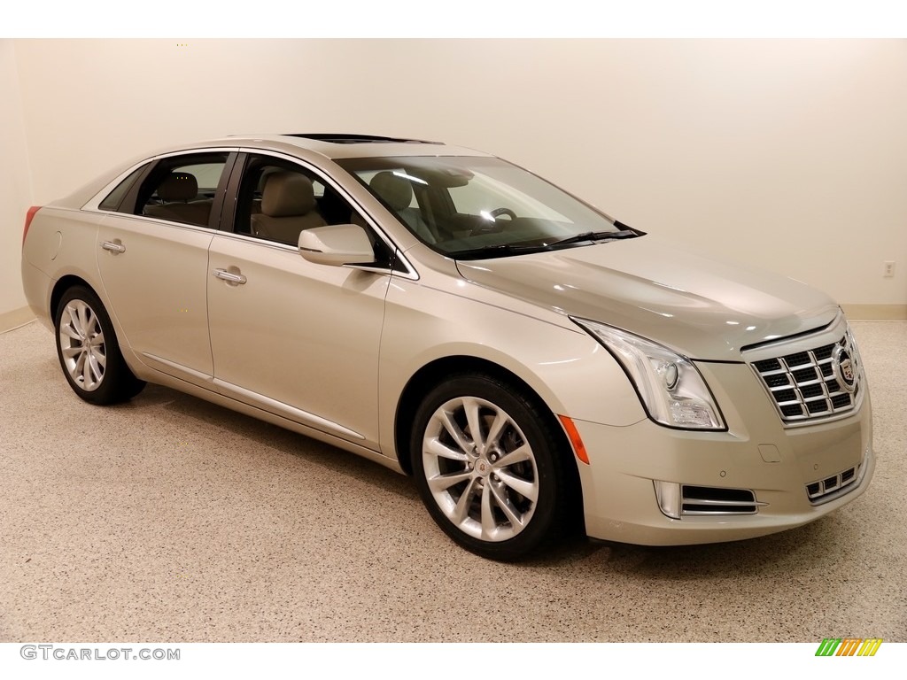 2014 XTS Luxury AWD - Silver Coast Metallic / Shale/Cocoa photo #1